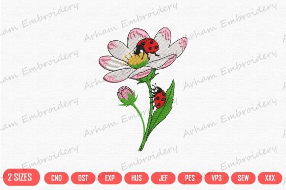 Ladybugs on Blossom